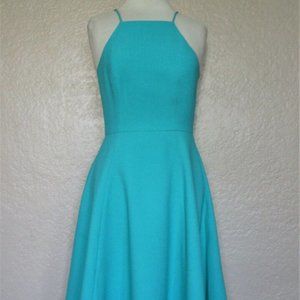 NWT BLACK HALO midi flare dress